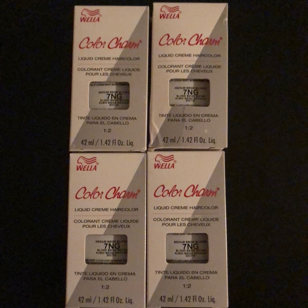 8pk Medium Beige Blonde Liquid Creme Hair Color